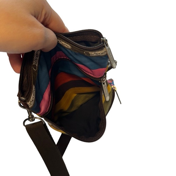 Lesportsac Multicolor Striped Crossbody Bag - Picture 9 of 13